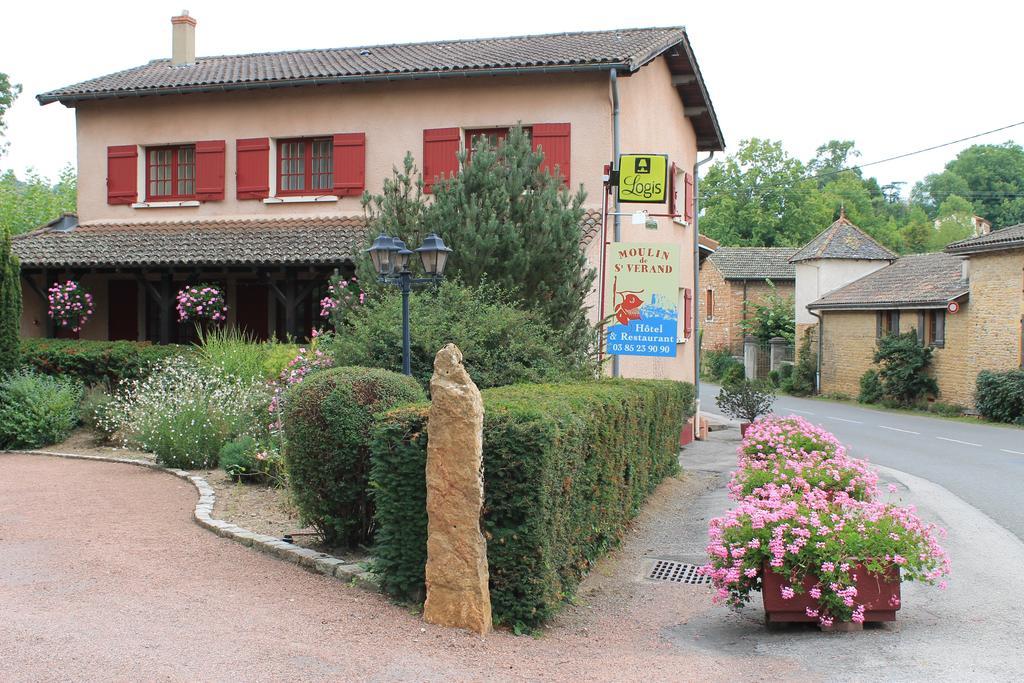 Hôtel Restaurant Le Moulin de Saint Verand Saint-Vérand Exterior foto